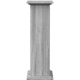 vidaXL Stojalo za shranjevanje siva sonoma 31x30x90 cm inženirski les | Shoptok.si