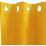  Zastore za zamračivanje s očicama 2 kom Mustard žuto baršun | shoptok.hr