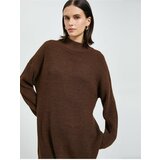 Koton Oversize Half Turtleneck Sweater Acrylic Cene