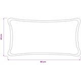  Presvlaka za jastuk 12 kom. HOUTEN Tamnosiva 40 x 80 cm Bouclé | shoptok.hr