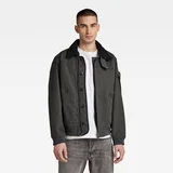 G-star Jacket - Famous brushed hb r o dark grey