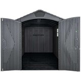 Lifetime Utah | Plastična vrtna kućica s podom | Siva | 4x2 m | shoptok.hr