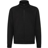 Fruit Of The Loom Black Men's Sweat Jacket Cene