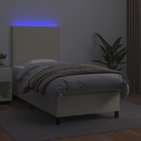Krevet box spring s madracem LED krem 80x200 cm od umjetne kože - Krema 80 x 200 cm Gladak dizajn | shoptok.hr
