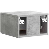  Noćni ormarić za montažu na zid Betonska siva 34 5 x 33 x 20 cm | shoptok.hr