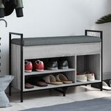  The Living Store Klop za čevlje siva sonoma 85,5x32x57,5 cm inženirski les - Klop Za Čevlje, (21444049) Cene
