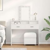  Kozmetična Miza Bela MDF 100 x 41 x 140 cm Kozmetična miza | Shoptok.si