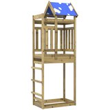  Igraći Toranj Smeđa Solidno Impregnirano Drvo 85 x 52,5 x 239 cm | Shoptok.si