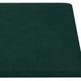  Zidna uzglavlja 12 pcs Tamnozelena Baršun | shoptok.hr