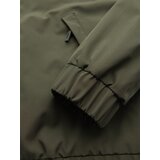 Ombre Men's functional transitional jacket with hood - olive | shoptok.hr