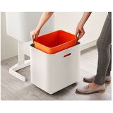 Joseph Joseph Bež jeklen koš za smeti za ločevanje odpadkov 60 l Totem Max – | Shoptok.si