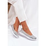 VINCEZA Leather perforated ballerinas | Shoptok.si