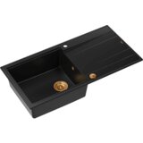 Quadron sudoper EVAN 146 XL + nano PVD čisto crna/bakar s daljinskim upravljanjem | shoptok.hr