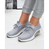 Resti Grey women's fabric sports shoes Vobbu- Footwear | ePonuda.com
