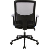 MID.YOU Vrtljiv Stol Lavita, Črna, Modra | Shoptok.si