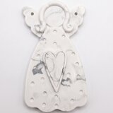  Viseći odljev Anđeo - Bijela / Srebrna / L KP41296 | shoptok.hr