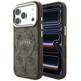 SAS CG MOBILE Maska Guess 4G Embossed Classic MagSafe za Samsung iPhone 17 Pro/ 18 Pro braon | Eponuda.com