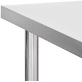  Kuhinjski radni stol s kotačima 100x30x85 cm nehrđajući čelik | Eponuda.com
