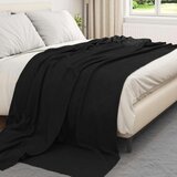  Odeja Črna 240 x 220 cm Flis, (5000288353) | Shoptok.si
