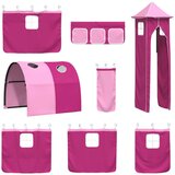 vidaXL Črna in roza 90 x 190 cm, (5000099412) | Shoptok.si