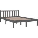  Za krevet od masivnog drva sivi 120 x 200 cm | shoptok.hr