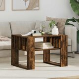  Kava Stol Dimljeni hrast 66 x 49,5 x 45 cm Konstruirano drvo | shoptok.hr