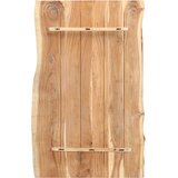 Stolna ploča od masivnog bagremovog drva 100 x (50-60) x 3,8 cm | shoptok.hr