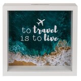  Drvena kasica To travel is to live | shoptok.hr