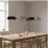Viseći luster na sajli DRUMZ 6xE14/10W/230V crna/siva Cene
