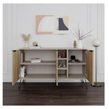 Hanah home clara - sandstone, oak sandstoneoak console | ePonuda.com