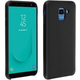 AVIZAR Mehak na dotik poltrden silikonski gel ovitek - crna str. Samsung Galaxy J6, (20720017) | Shoptok.si
