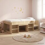  Krevet za djecu s ladicama Hrast sonoma 90 x 190 cm | shoptok.hr