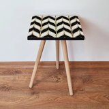 Hanah home klub sto Shp130, 35x42x35 cm, Crni | ePonuda.com