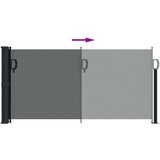 vidaXL Zložljiva stranska tenda antracit 100x500 cm | Shoptok.si