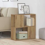 vidaXL Ormarić za knjige boja hrasta 60x24x63 cm konstruirano drvo | shoptok.hr