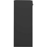 vidaXL Uredski ormarić antracit 90 x 40 x 102 cm čelični | shoptok.hr