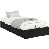  Otoman krevet Crni hrast 193 x 120 x 25 cm Iverica - Crni hrast 100 x 200 cm | shoptok.hr