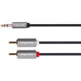  KRUGER&MATZ AUX 3.5mm kabl na 2RCA stereo 5m KM1217 Cene