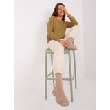 Wool Fashion Italia Sweater-AT-SW-2325.95P-olive | shoptok.hr