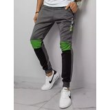 DStreet Spodnie dresowe męskie jasnoszare | shoptok.hr