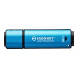 Kingston Technology IronKey Vault Privacy 50 USB izbrisivi memorijski pogon 128 GB USB Tip-C 3.2 Gen 1 (3.1 Gen 1) Crno, Plavo | shoptok.hr