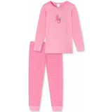 SCHIESSER Pidžama set tirkiz / roza / svijetloroza