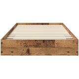  Okvir kreveta za pod Staro drvo 80 x 200 cm Konstruirano drvo | shoptok.hr