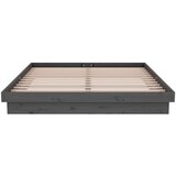 Za krevet od masivnog drva sivi 150 x 200 cm 5FT King | shoptok.hr