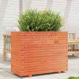  Vrtna sadilica voštano smeđe boje 90 x 40 x 72,5 cm od borovine | shoptok.hr