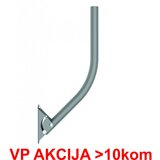  Zidni nosac za antenu 28-EK adj steel diam25mm 16x40cm, debljina1.1mm (320) | ePonuda.com