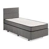 Hanah home Silver - Grey (120 x 200) boxspring postelja, (20974295)