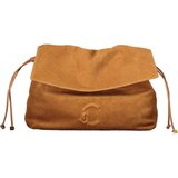 Coccinelle Lidia Suede ženska kožna torba 33x25x11 cm konjak | shoptok.hr