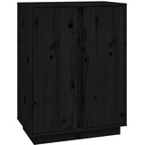  Komoda crna 60 x 35 x 80 cm od masivne borovine | Eponuda.com