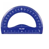 MILAN Komplet prožne geometrije, 4 deli - modra | Shoptok.si